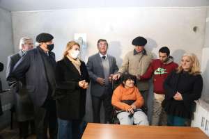 Empresa donó casa a la intendencia y Antía la cedió a familia con discapacidad en Pan de Azúcar