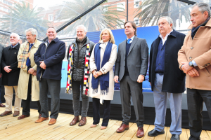 El presidente de la República participó en el segundo lanzamiento de obra del World Trade Center Punta del Este Free Zone SA; esperan que ahora si se concrete