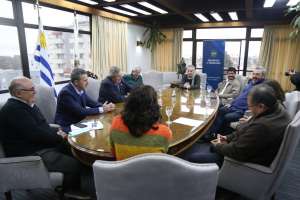El encuentro entre Antía y delegación del FA fue calificado por las partes como "un intercambio franco; la comuna entregó carpeta con aspectos de la gestión