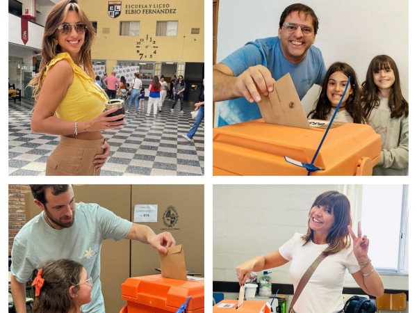 Elecciones Nacionales 2024: así votaron los famosos uruguayos