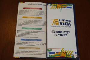 En el Cure Maldonado se cumple actividad en el marco del Día Nacional de Prevención del Suicidio con el apoyo  de la intendencia 