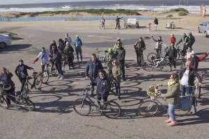 Bicicleteada en el marco de los 115 años de Punta del Este