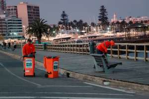 Unas 130 personas trabajaron en los operativos de limpieza en todo Maldonado en el feriado de este 25 de agosto