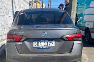 Siniestro de tránsito resultó con persona atrapada