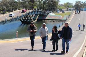 Falla del puente “nuevo” de La Barra es “más grave” de lo previsto: descendió 1 metro la parte más baja del tendido