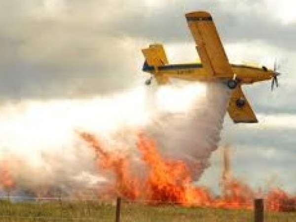 Gobierno anunció ejercicios aéreos en Santa Teresa para prevenir  incendios forestales