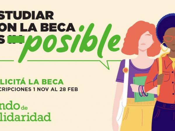 Está habilitada solicitud de becas del Fondo de Solidaridad