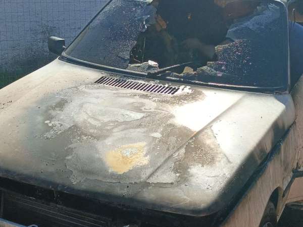 Otro auto se incendió