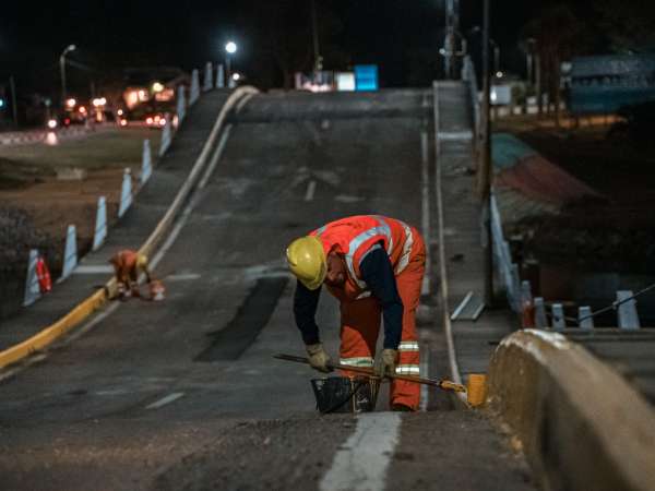 Quedó habilitado al tránsito liviano el puente La Barra tras su reparación