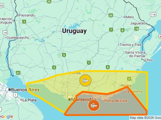 Se elevó a naranja l...