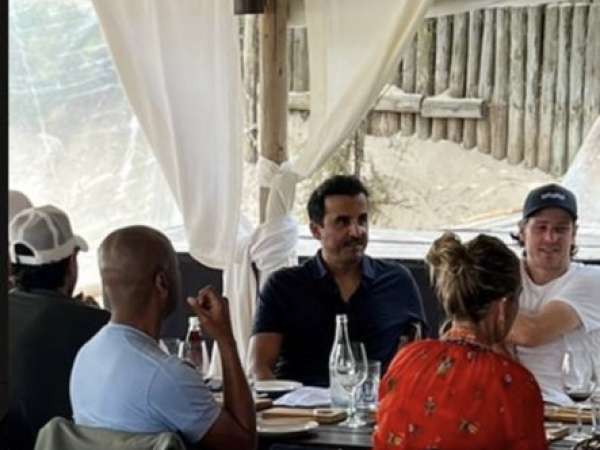 El Emir de Qatar almorzó en José Ignacio con amigos