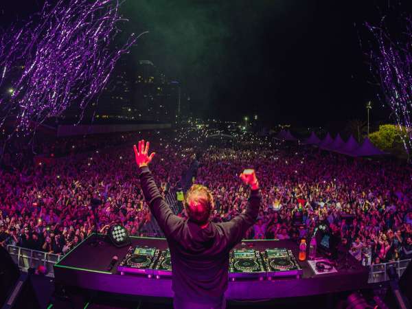 David Guetta hizo vibrar Punta Del Este al ritmo de sus hits globales; más de 10 mil personas presenciaron el show