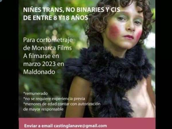 Monarca Films convoca a casting a “niñez trans, no binaries y cis”; INAU mantiene reuniones con la productora