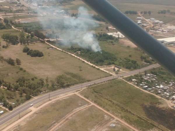 Incendio en proceso en área al Noroeste del Polo del Este