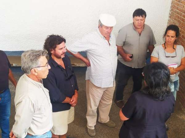 Antía y Pérez recorrieron centros de adicciones en todo el departamento; aumentarán camas para internados por adicciones en El Jagúel