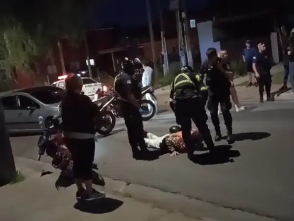 Motociclista sufrió...