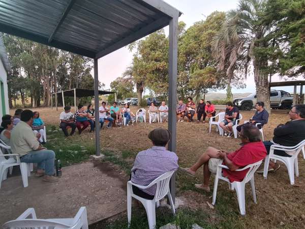 Sequía: diputado Echeverría se reunió con productores rurales y volcó las herramientas disponibles ante el déficit hídrico