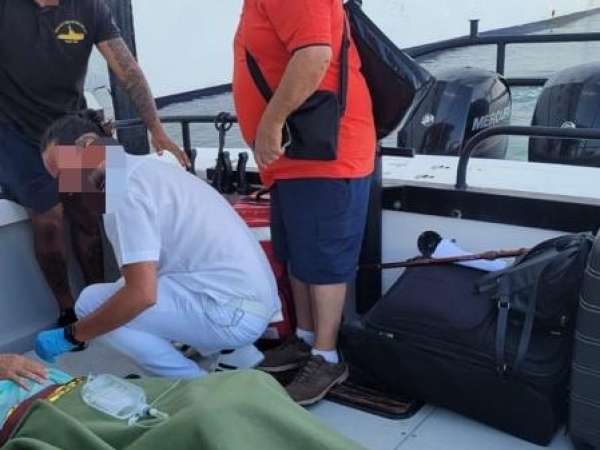 Debieron evacuar a una pasajera del Crucero “Costa Fortuna” mientras navegaba cerca de Punta del Este