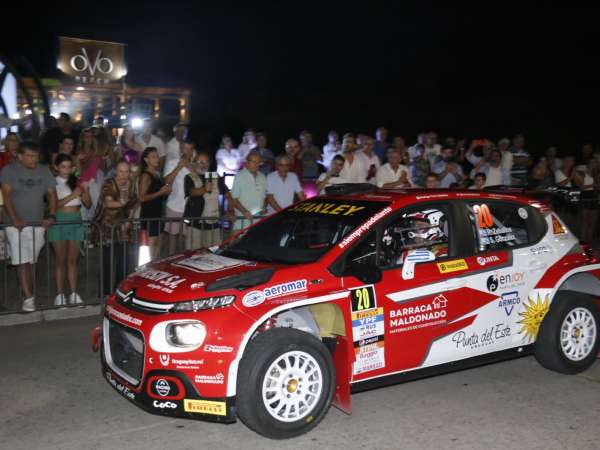 Con presencia de Antía, Coco Zeballos presentó la temporada 2023 del Campeonato Argentino de Rally