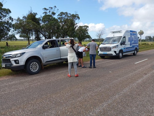 Cuatro adolescentes fueron evacuados por intoxicación de gas durante un viaje liceal