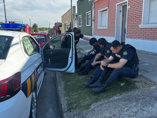 Una mujer fue salvad...