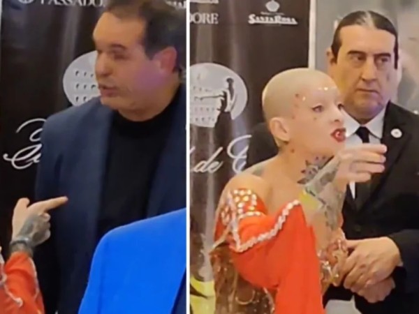 Furia visitó Uruguay y atacó e insultó a la prensa durante un evento benéfico