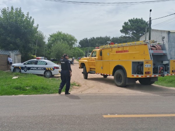 incendio, balneario buenos aires, vivienda, provocado, un mujer detenida,