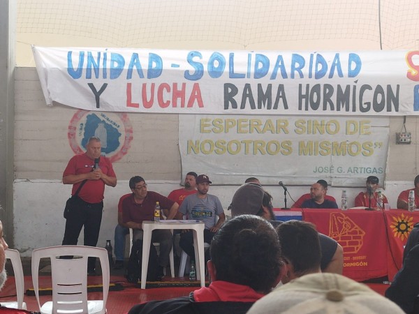 Hay un pre-acuerdo en la rama del hormigón y puede destrabarse el conflicto