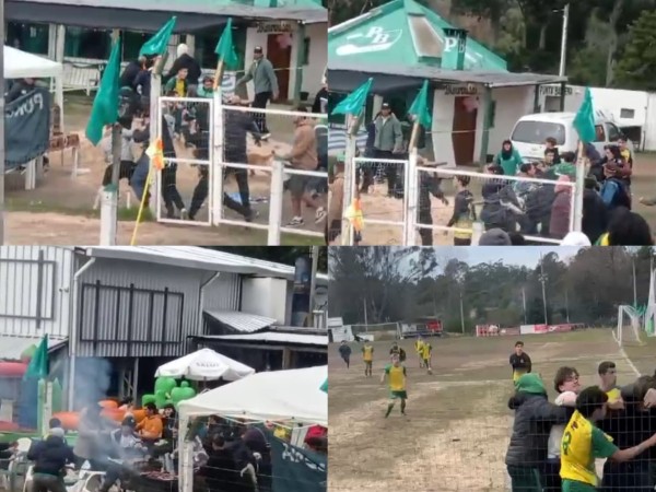 Incidentes en partido de la sub 17: “A dos jugadores nuestros les pegaron en el piso durante el partido”, aseguró referente de Punta Ballena