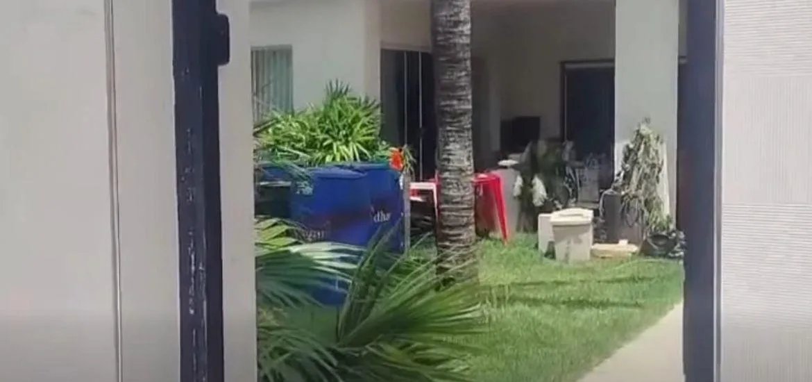¿Fiesta en una casa...