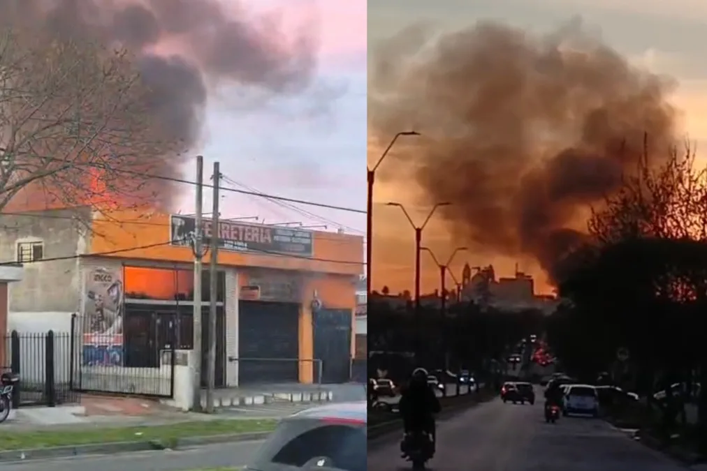 Importante incendio...