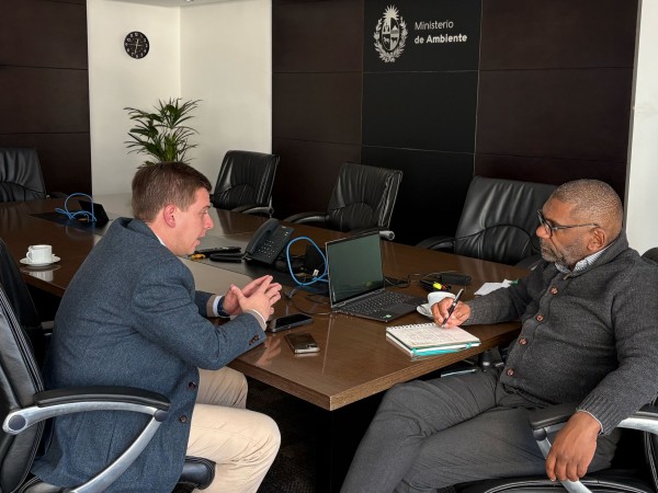 Joaquín Garlo se reunió con el ministro de Ambiente
