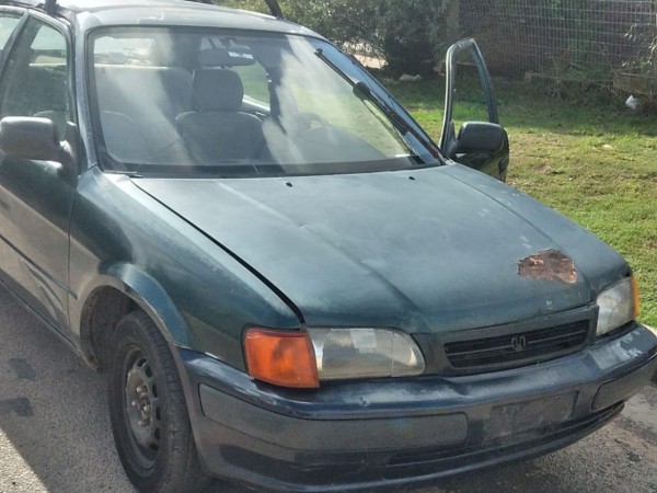 Apareció el auto rob...