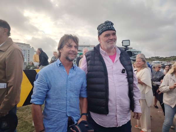 Inauguraron la escultura Mariposa de la Vida; Lacalle Pou destacó a Atchugarry como “uno de los mejores embajadores del país”