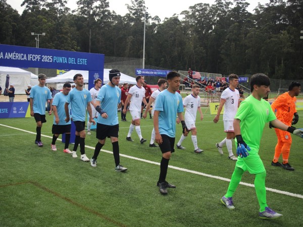 Copa América de Fútbol 7 para Personas con Parálisis Cerebral que se desarrolla en Solanas