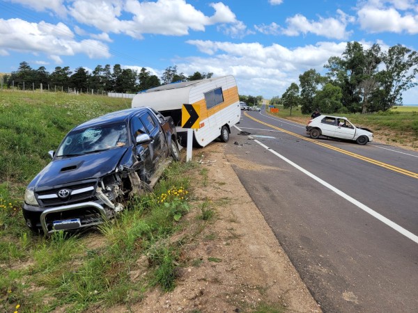 Un automovilista murió tras un choque frontal en Rocha