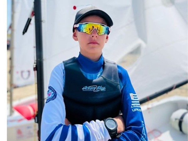 El fernandino Bautista Ramírez es uno de los representantes de la selección uruguaya de vela en el Campeonato Norteamericano de Optimist 2023