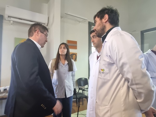 Cipriani: “El Centro Oncológico de San Carlos está funcionando, en lo que va del año se han tratado 900 pacientes”