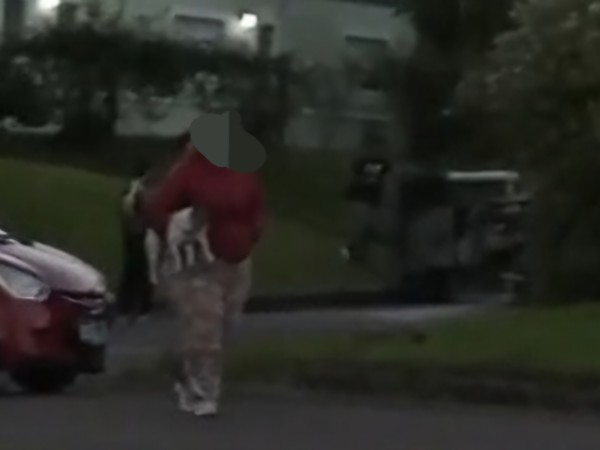 Camión volcó tras ch...