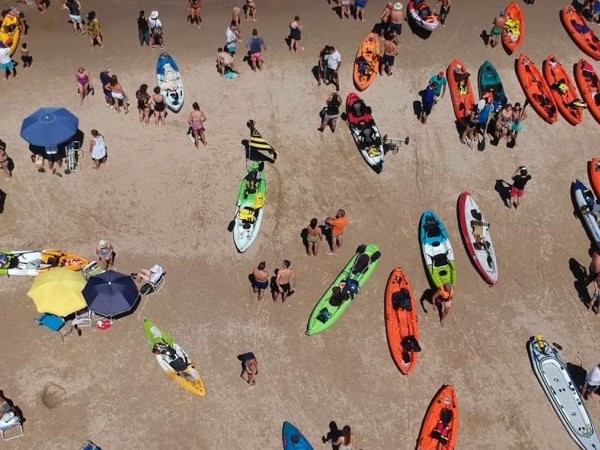 Travesía en kayak y paddle surf este domingo