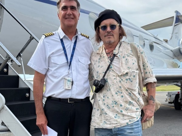 El actor Johnny Depp dejó Punta del Este después de una visita de 10 días