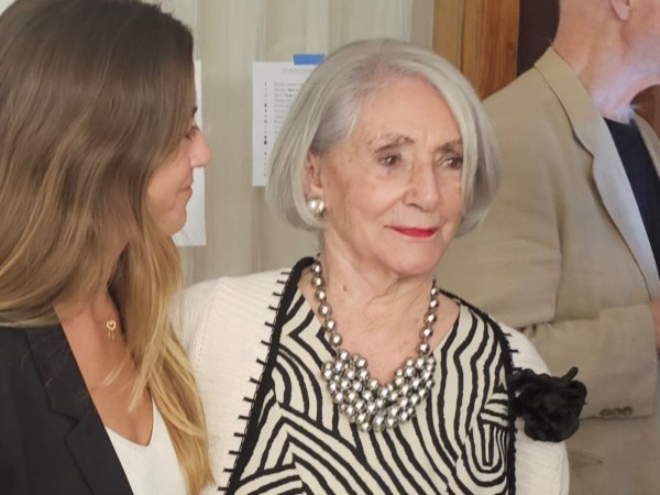 Mecha Gattás celebró...