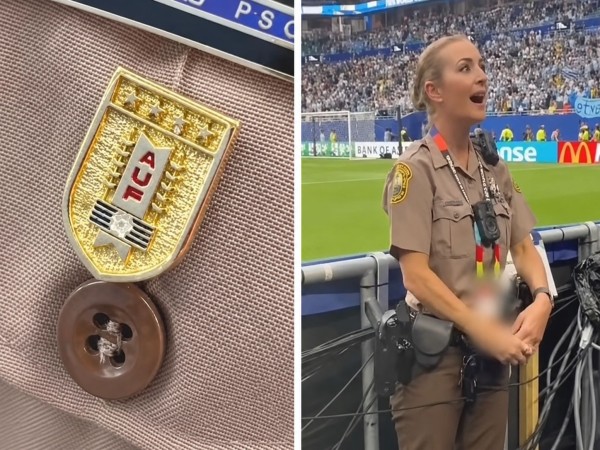 La policía uruguaya...
