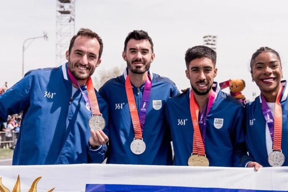Histórica jornada para el deporte uruguayo en los Juegos Odesur Santa Fe 2026