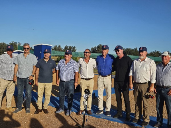 Inauguraron dos canchas olímpicas de tiro en Maldonado con apoyo del Grupo Cipriani
