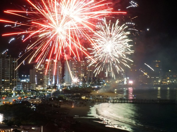 Show de fuegos artif...