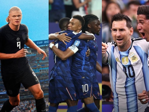 Messi, Mbappé y Haaland brillaron este lunes y le dieron la victoria a sus selecciones