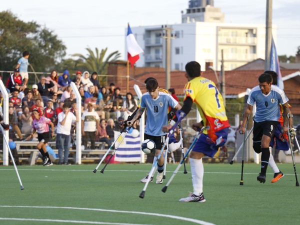 Uruguay se consagró campeón del Sudamericano de fútbol para amputados en Maldonado
