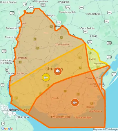 Alerta Naranja en Ma...