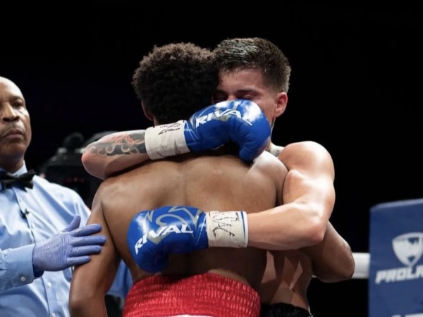 Joaquín Faccio peleó en Las Vegas en su debut internacional